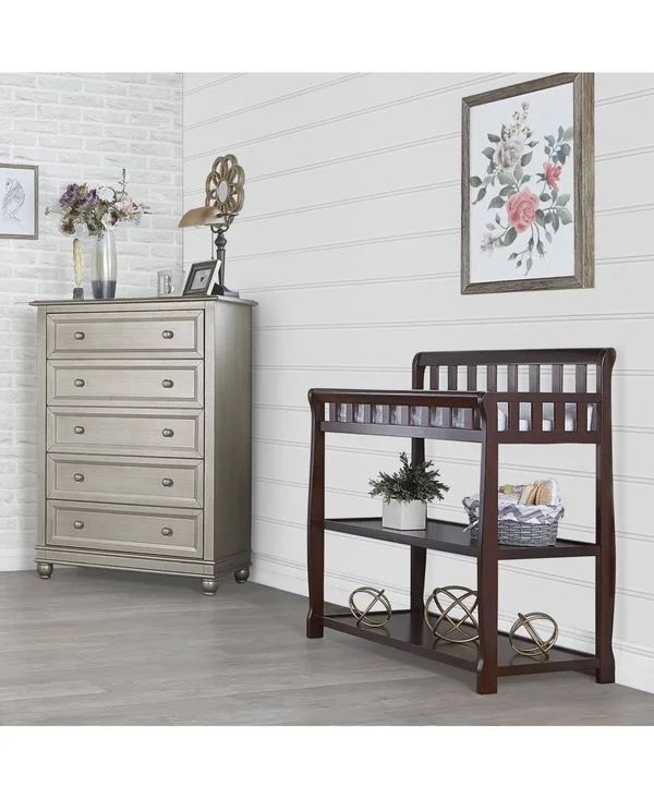 Dream on Me 2-in-1 Ashton Changing Table - Mystic Gray
