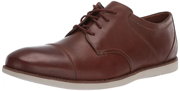 Clarks Men's Raharto Vibe Oxford Size 8.5-M Tan
