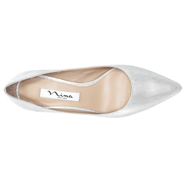 Nina Nina60 Pointed Toe Pumps 777, True Silver