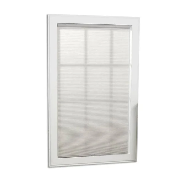 Allen + Roth 33-in x 72-in Gray Light Filtering Cordless Cellular Shade Polyester - CCLFLG330720