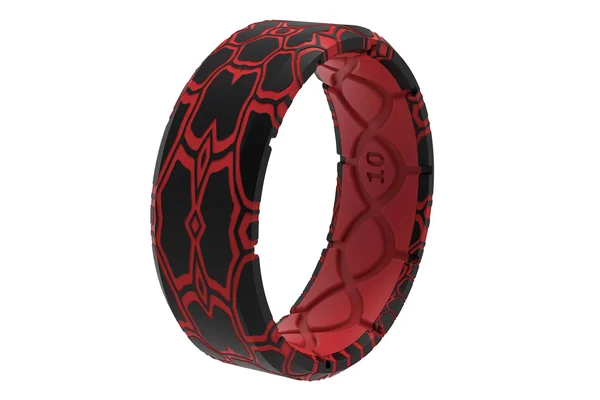 Groove Life Men's Kryptek Diablo 3D Camo Ring Silicone Ring, Size 7