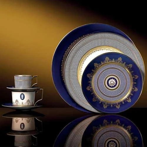 Wedgwood Anthemion Blue All Purpose Bowl 6 Inches