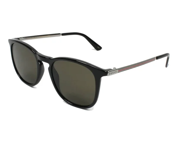 Gucci Gg0136s Sunglasses - Black/Ruthenium (001)