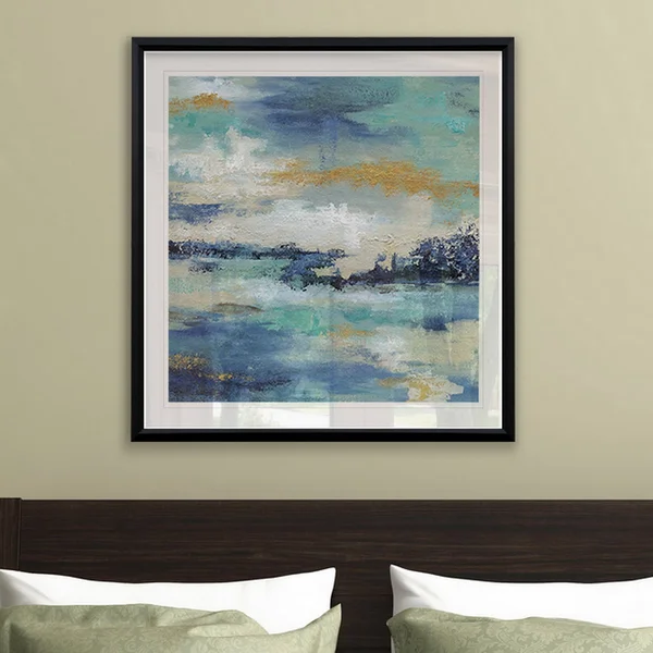 Sea Isle I -Framed Giclee Print - 28x28
