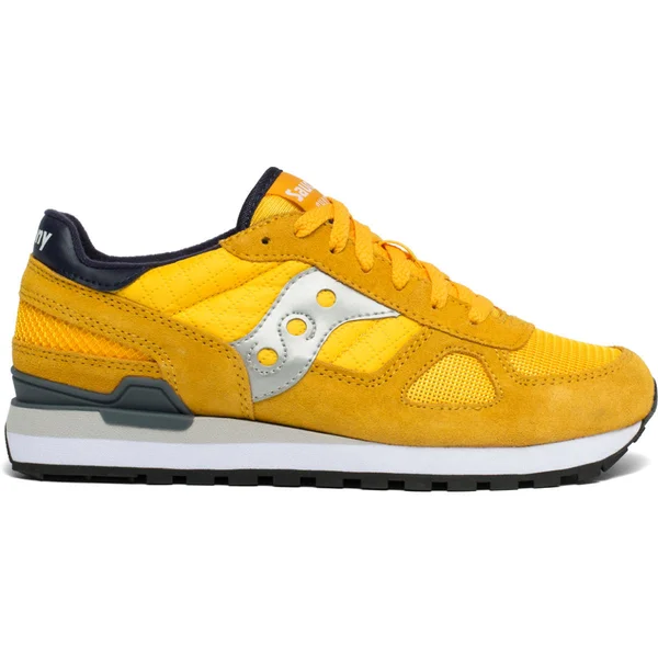 Saucony Shadow Original Size: 8M - Yellow, Navy