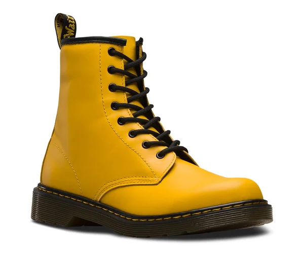 Dr. Martens 1460 Y Boots Yellow - Kids Unisex, Size: 5