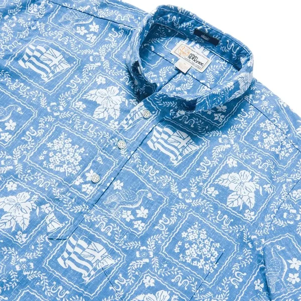 Lahaina Sailor Archive Classic, Spooner Kloth Pullover, Denim, 2XL
