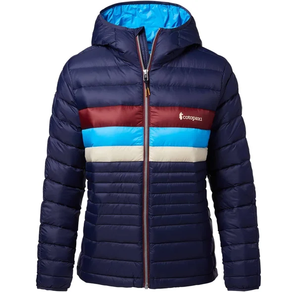 Cotopaxi Fuego Down Hooded Jacket - Women's Maritime Stripes - XL