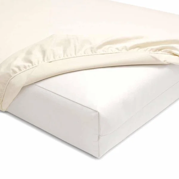 Naturepedic Crib Fitted Organic Cotton Waterproof Mattress Pad