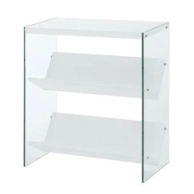 Daria Standard Bookcase Color: White