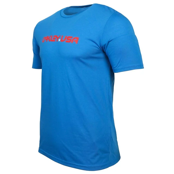 Oakley Men's USA Star Tee Matrix Blue, XL by Proozy