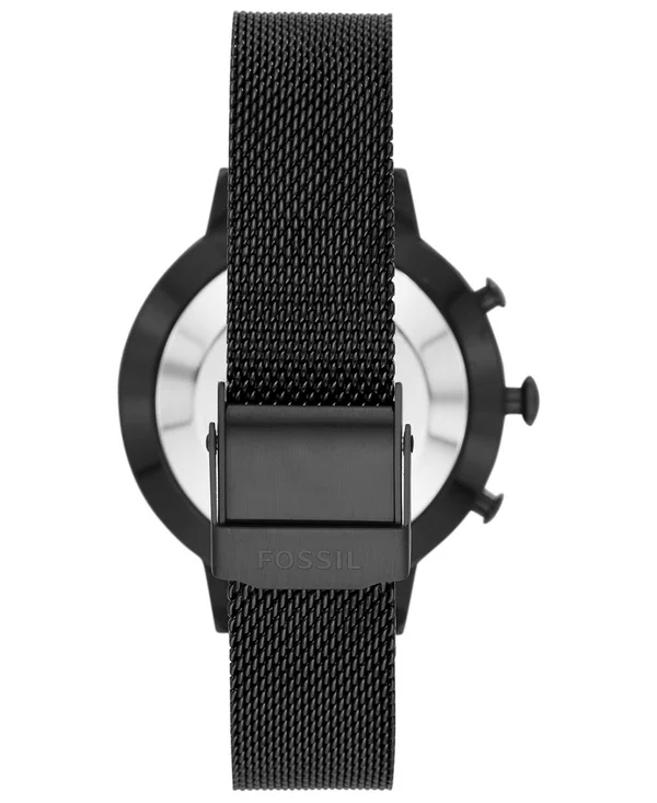 Fossil Women's Hybrid Smartwatch Jacqueline Stainless Steel - Black