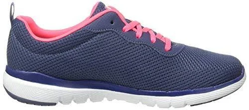 Skechers Women's Flex Appeal 3.0 First Insight Sneaker - Slate/Pink