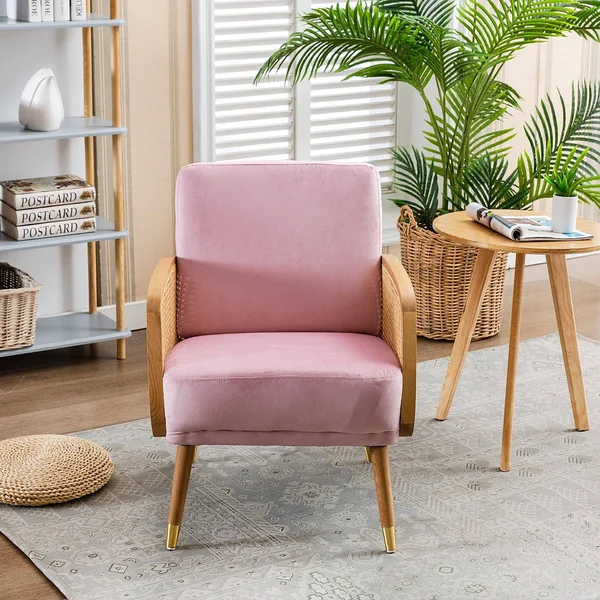 KINWELL Green Accent Armchair