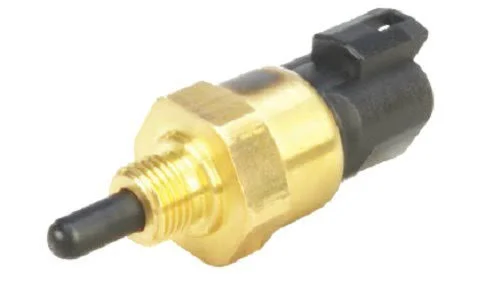Gems Sensors 240805 CAP-300 Reliable Coolant Level Sensor, Wet Source, Brass Stem, Integral 3-Pin Deutsch DT04-3P Connector, M12