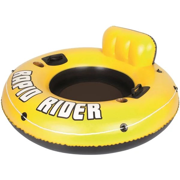 Bestway Rapid Rider 53x22 Inflatable Raft Tube with Handles/Cup Holders (8 Pack)