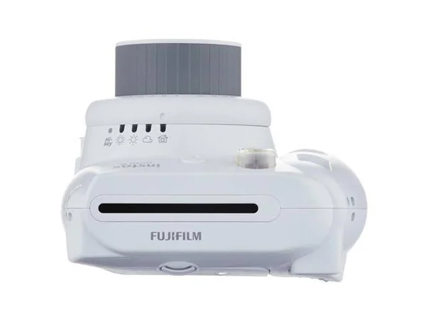 Fujifilm Instax Mini 9 Instant Film Camera - Smokey White - includes Bundle with Green Case and Twin Pack of Film