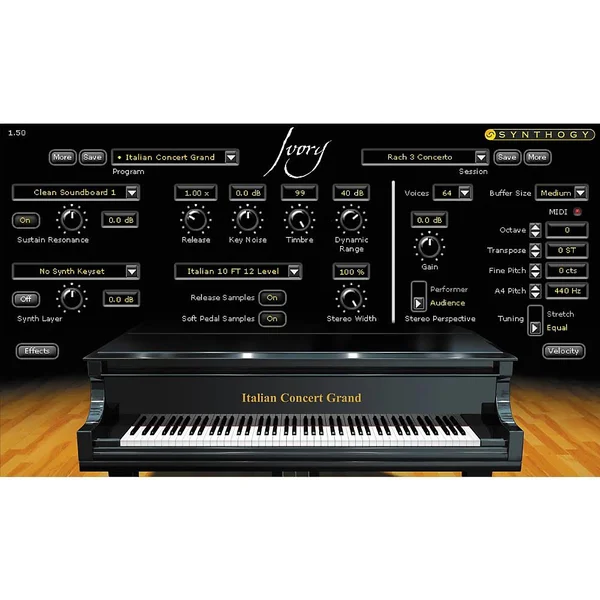 Synthogy Ivory II Italian Grand Virtual Instrument