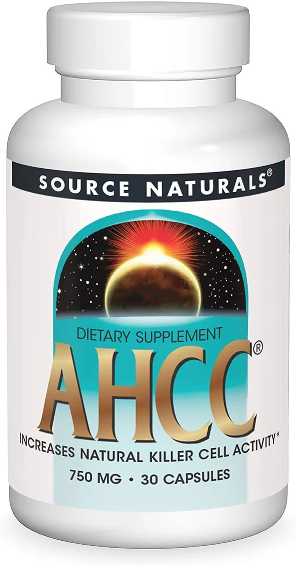 Source Naturals AHCC, 750 mg, Capsules - 30 capsules