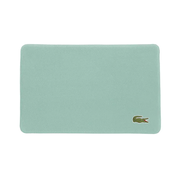 Lacoste Crocodile Bath Rug, Beach Glass