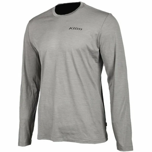 Klim Teton Merino Wool Long Sleeve Shirt - Black, XL