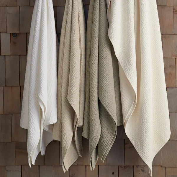 Peacock Alley Juliet Euro Sham, Linen