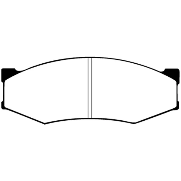 EBC Redstuff Ceramic Low Dust Brake Pads DP3538C
