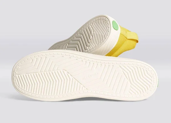 Cariuma IBI Low Sun Yellow Knit Sneaker Women - Yellow