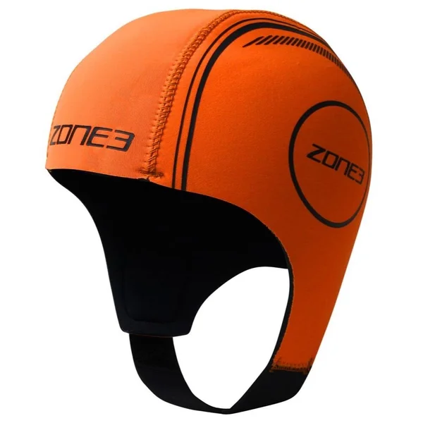 Zone3 Cap Neoprene Swim Orange - S