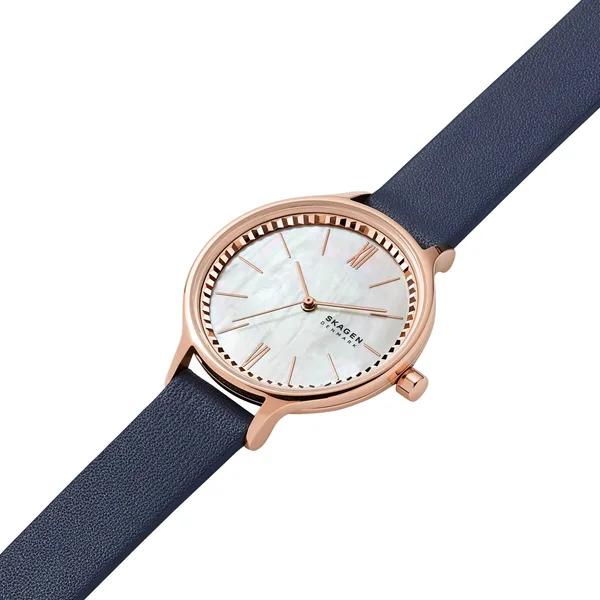 Skagen Anita White Mother of Pearl Dial Quartz SKW2864 Women's Watch