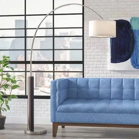 Aries 87x22 Arched Floor Lamp Brayden Studio