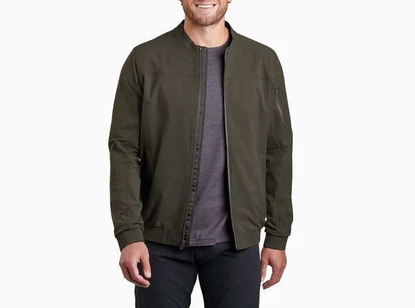 Kuhl Silencr Bomber Jacket - Men's Dark Forest - M