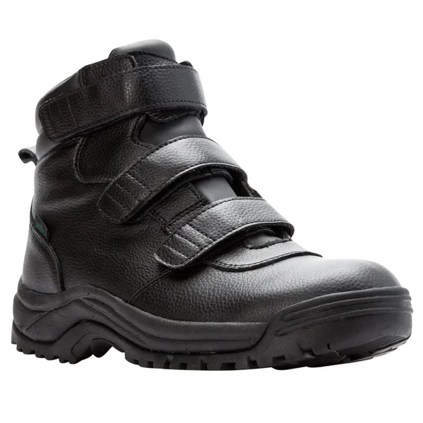 Propet Men's Cliff Walker Tall Strap Boot, Size: 16, Black