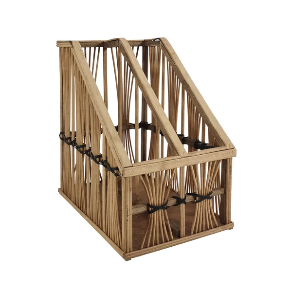 Sagebrook Home Woven 8X13H Magazine Rack - Natural