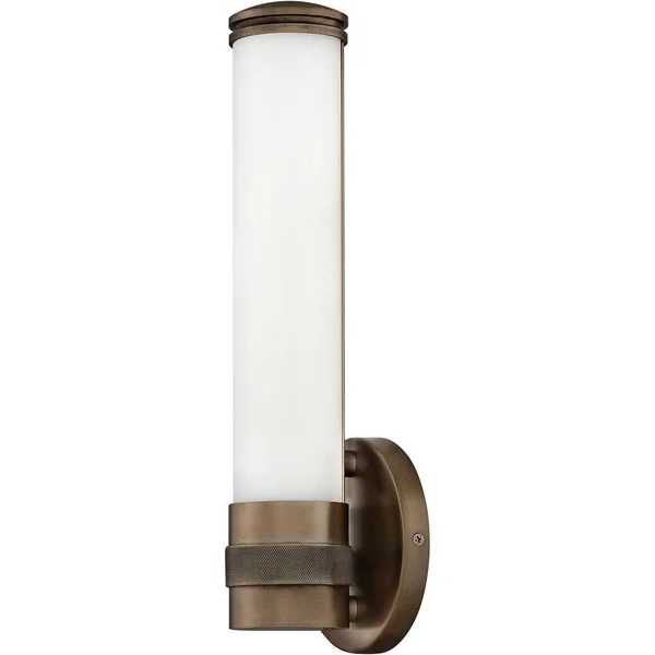 Bathroom Vanity 1 Light Fixtures with Champagne Bronze Finish Aluminum Material LED Bulb 5x22 16 Watts
