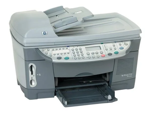 HP Officejet 7130 All-in-One Color Ink-jet - Multifunction printer - English - United States