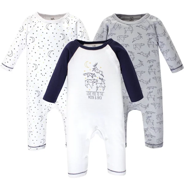 Touched by Nature Organic Cotton Coveralls Constellation, 9-12 Months