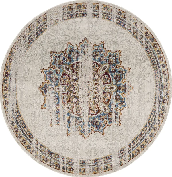 Safavieh Aria 103 Area Rug, Creme, Red, 5&1x22 x 7&6x22 Rectangle