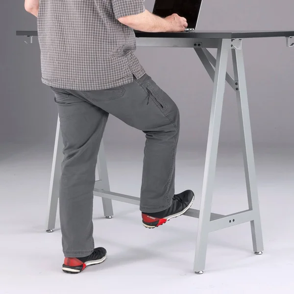 Safco Spark Standing-Height Teaming Table- 72x22 W