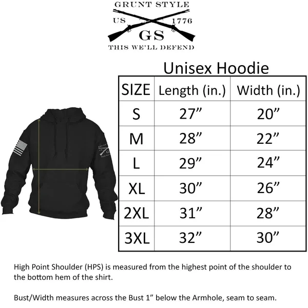 Grunt Style Logo Basic Pullover Hoodie - Small - Black