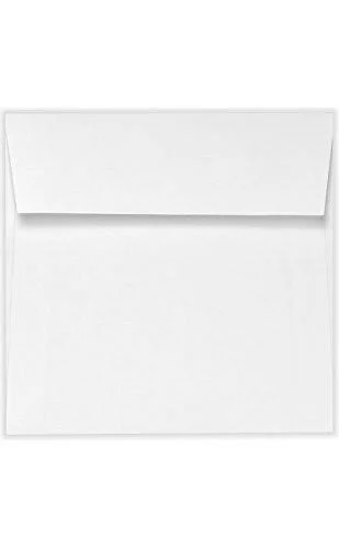 Lux A7 Invitation Envelopes (5 1/4 x 7 1/4) 500/Box - White - 100% Recycled (4880-WPC-500)