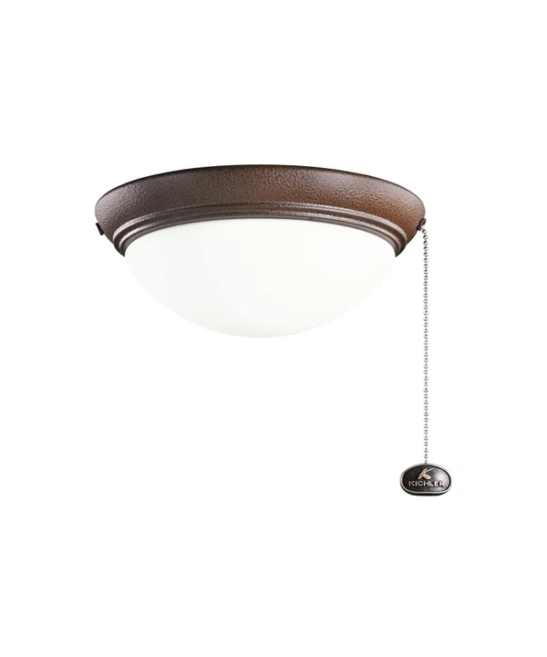 Kichler 380120TZP Small Low Profile Fixture - Tannery Bronze Powder Coat