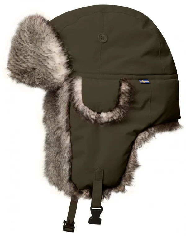 Fjallraven Varmland Heater - Dark Olive - Hats & Caps L