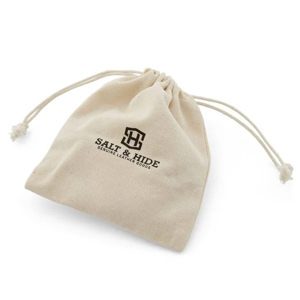 Walnut Leather Coin Pouch - Salt & Hide - Men
