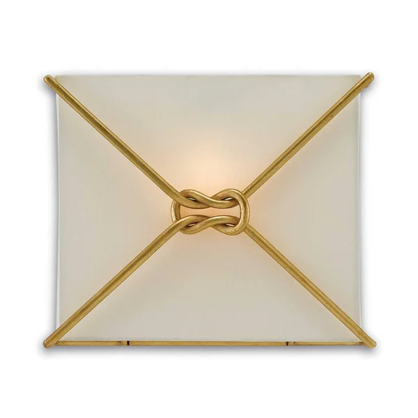 Currey & Company 5900-0017 Ariadne Wall Sconce Contemporary Gold Leaf