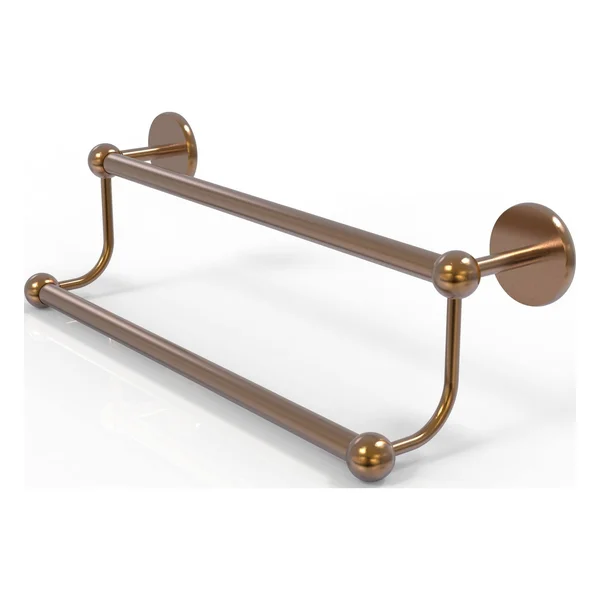 Allied Brass Prestige Skyline Collection 36 inch Double Towel Bar Brushed Bronze