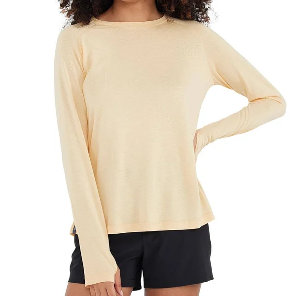 Free Fly Women's Bamboo Weekender Long Sleeve Willow Green, XL