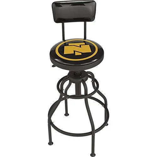 Northern Tool 20230 Adjustable Shop Stool with Backrest