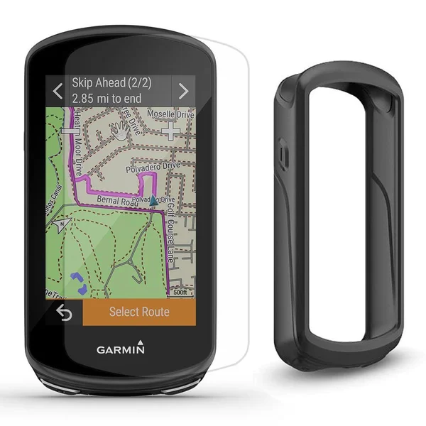 Garmin Edge 1030 Plus (2020 Model) Cycle Bundle, with Bike Mounts, PlayBetter Silicone Case & Screen Protectors, GPS Bike
