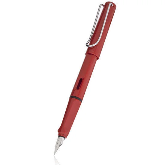 Lamy Safari Fine NIB Fountain Pen - Red